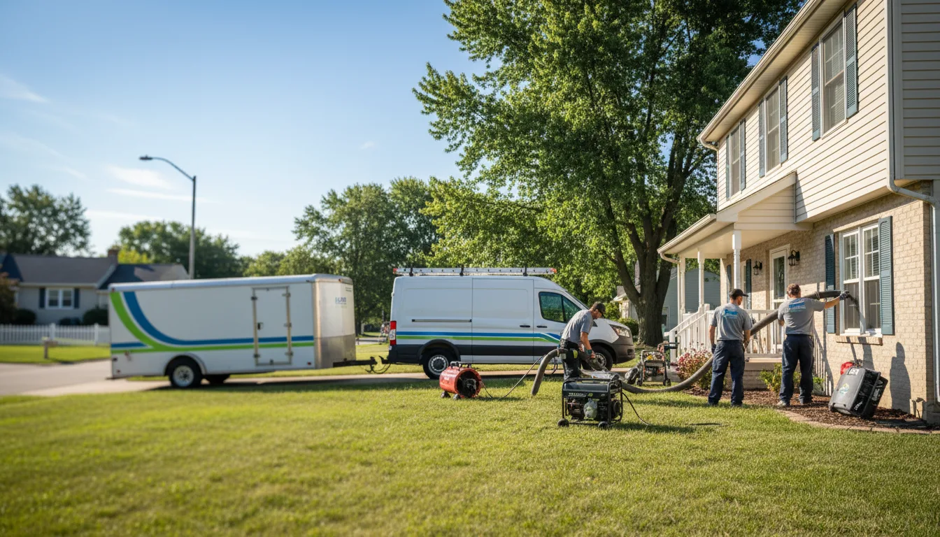 Flooded Basement Restoration And Cleanup With Repair in Springwater, NY near me